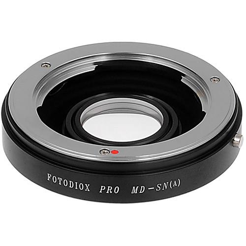 FotodioX Pro Lens Mount Adapter for Minolta MD Lens to Sony A Mount Camera