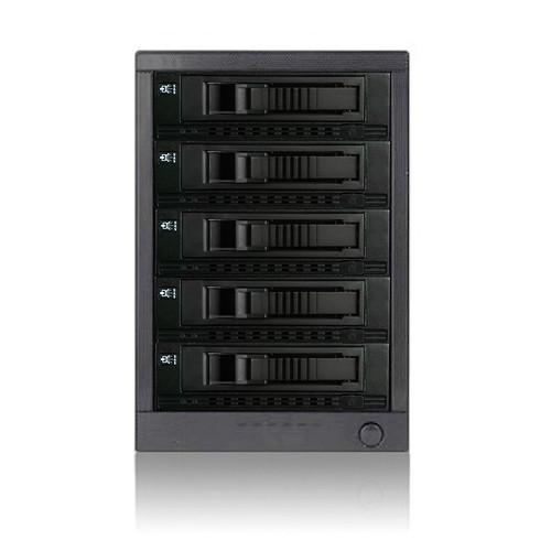 iStarUSA 3.5" 5-Bay SAS SATA eSATA-Port Multiplier Hot-Swap Enclosure