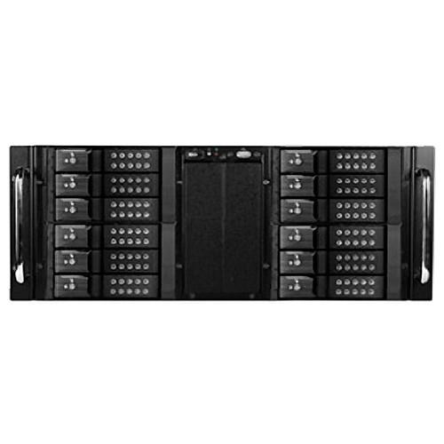 iStarUSA 4 RU 12-Bay Stylish Storage Server Trayless Hotswap 12x 3.5" Rackmountable Chassis Kit