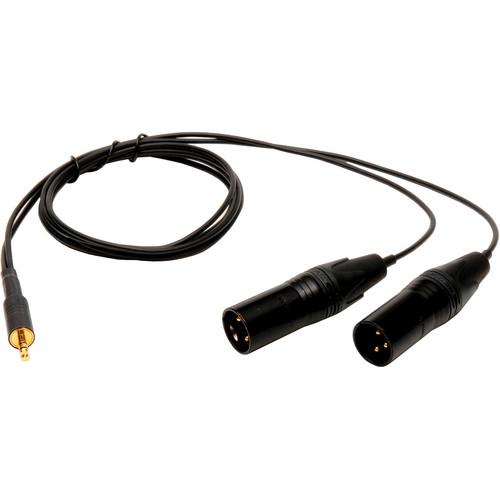 Microphone Madness Dual XLR Male to 3.5mm Stereo Male Adapter Cable
