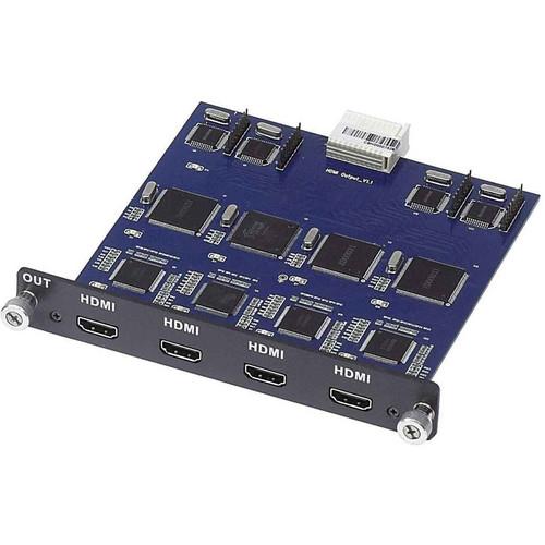 MuxLab 4-Channel HDMI Output Card for Multimedia 16 x 16 Matrix Switch