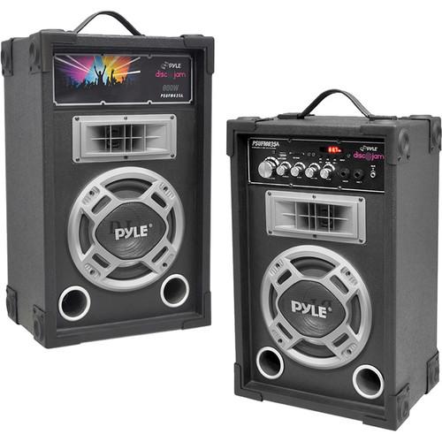 Pyle Pro PYPSUFM835A Disco Jam Dual 800W 2-Way Speaker System
