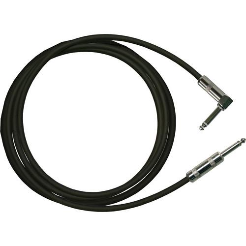 RapcoHorizon G3 Series Guitar Cable with 1 4" Straight to 1 4" Right-Angle Connectors