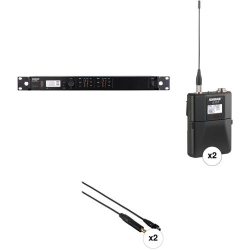 Shure ULXD Dual-Channel UHF Bodypack Instrument Kit