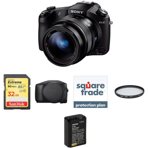 Sony Cyber-shot DSC-RX10 Digital Camera Deluxe Kit