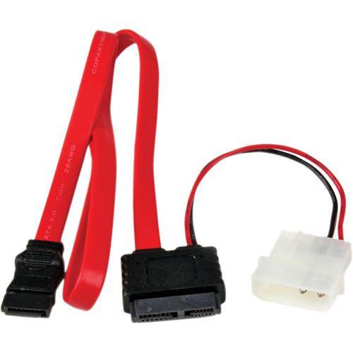 StarTech Slimline SATA to SATA with LP4 Power Cable Adapter