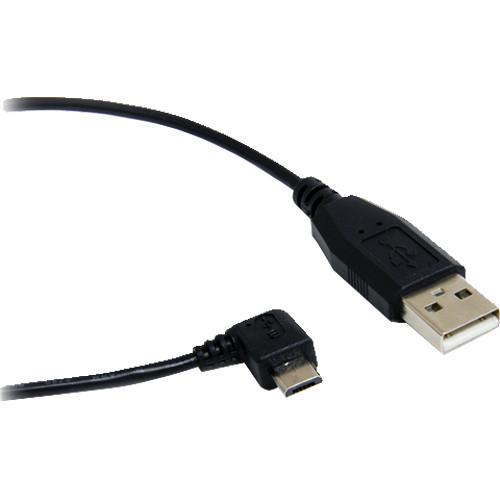StarTech USB 2.0 Type-A Male to Right-Angle Micro-USB Male Cable