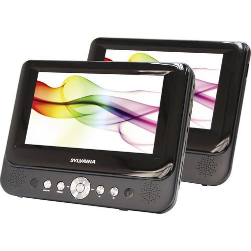 Sylvania SDVD8737 7" Dual Screen Portable