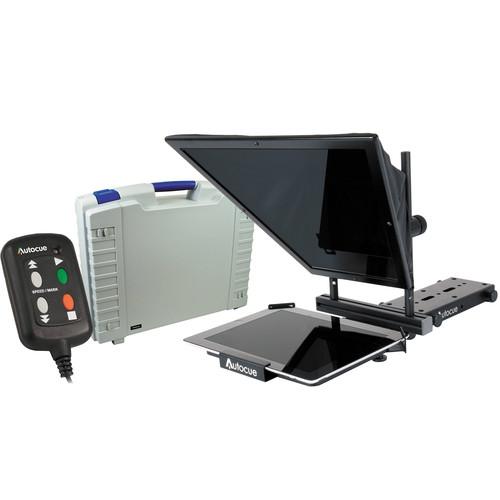 Autocue QTV iPad Prompter Package, Controller & Carry Case