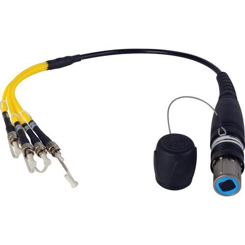 Camplex opticalCON QUAD to QUAD ST Singlemode Fiber Breakout Cable