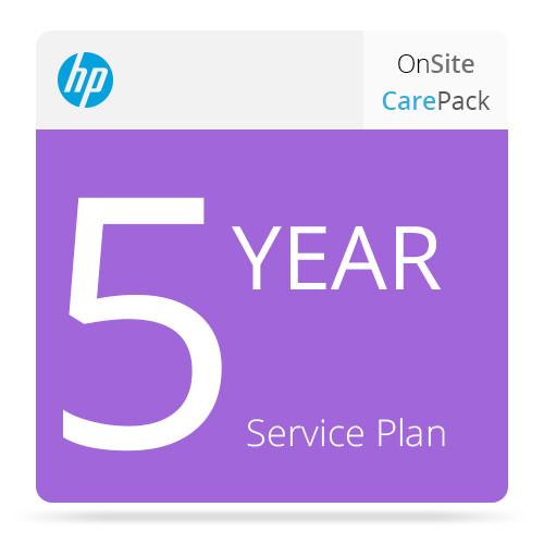 HP 5-Year Next Business Day On-Site Service w Defective Media Retention