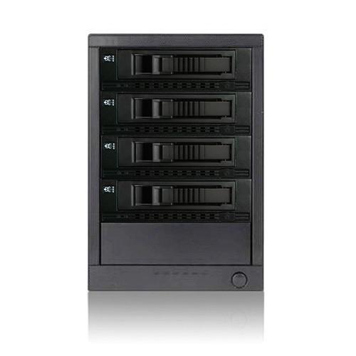 iStarUSA 3.5" SAS SATA 4-Bay 6 Gb s Mini-SAS Hot-Swap Enclosure