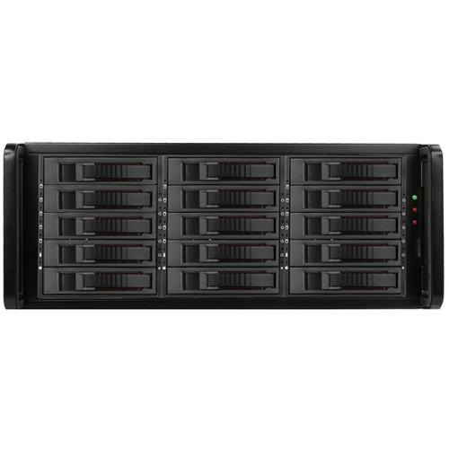 iStarUSA 4U 15-Bay SATA eSATA Port Multiplier JBOD Chassis with 750W Power Supply