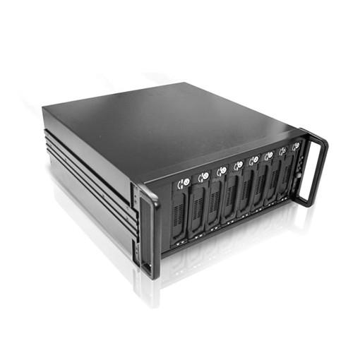 iStarUSA SFF8088 Mini-SAS 4U 8-Bay SATA JBOD 500W PSU Enclosure