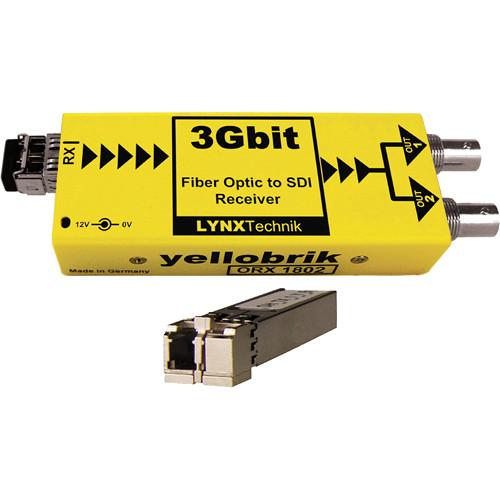 Lynx Technik AG yellobrik 3Gbit Fiber Optic to SDI Receiver