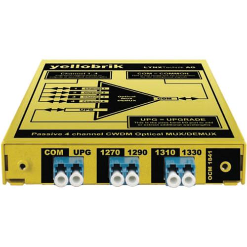 Lynx Technik AG yellobrik OCM 1841 4-Channel CWDM Optical Mux Demux