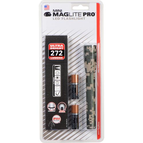 Maglite Mini Maglite Pro 2AA LED Flashlight with Holster
