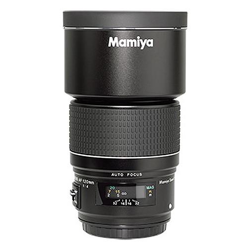 Mamiya 120mm f 4.0 AF Macro SEKOR Lens with Hood