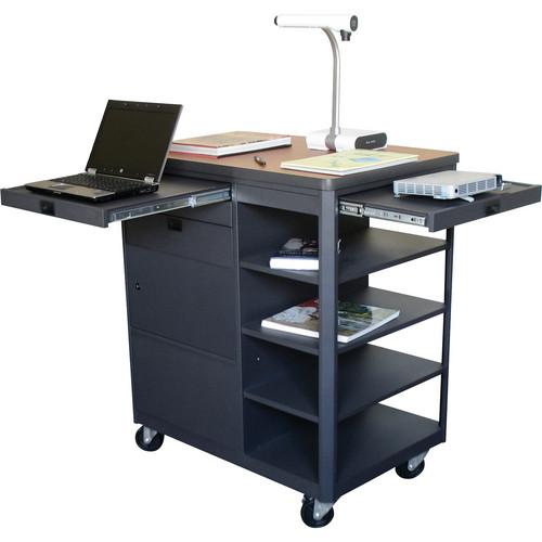 Marvel Vizion Presenter Multi-Media Cart with Steel Door
