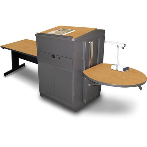 Marvel Vizion Rectangular Table with Media Center and Lectern