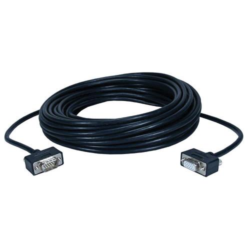QVS UltraThin Tri-Shield Male to Female 15-Pin VGA Cable