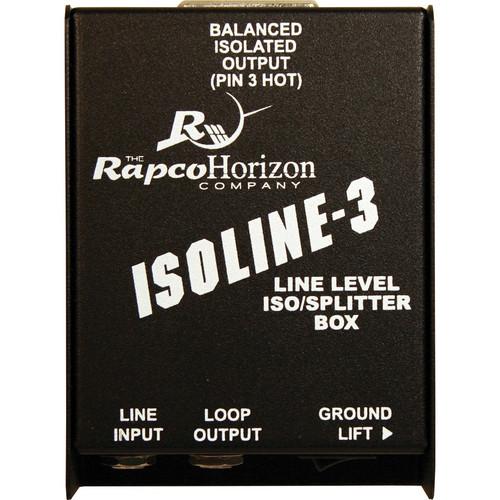 RapcoHorizon Isoline-3 Line Level ISO Splitter Box