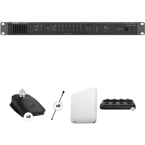 Shure Microflex 8-Channel 15" Gooseneck Microphone Wireless System