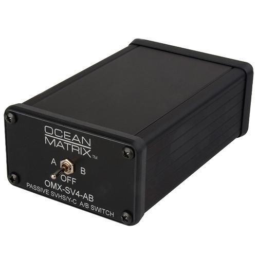 TecNec Connectronics OMX-SV4-AB 4-Pin S-Video Passive A B Switch