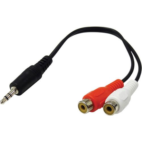 Tera Grand 3.5mm Male to 2 RCA Female Splitter Cable