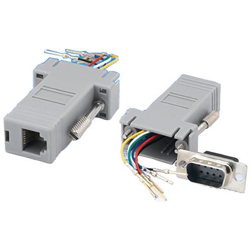 Tera Grand DB 9-Pin Male to RJ-12 Female Modular Adapter