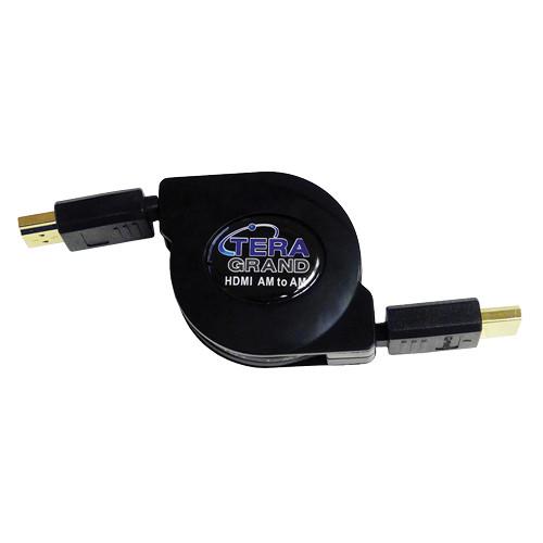 Tera Grand HDMI A Male to HDMI A Male Retractable Cable