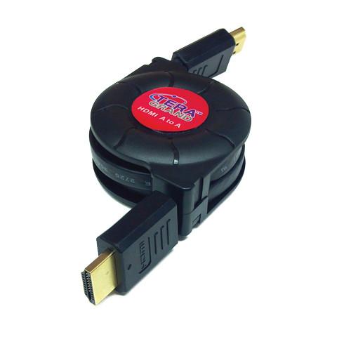 Tera Grand HDMI A Male to HDMI A Male Retractable Cable