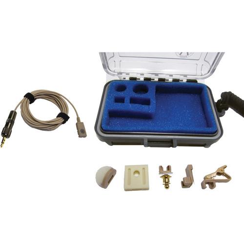 Voice Technologies VT506 Waterproof Miniature Omni Lavalier Microphone with 3.5mm Locking Jack for Sennheiser EW G4 G3 G2