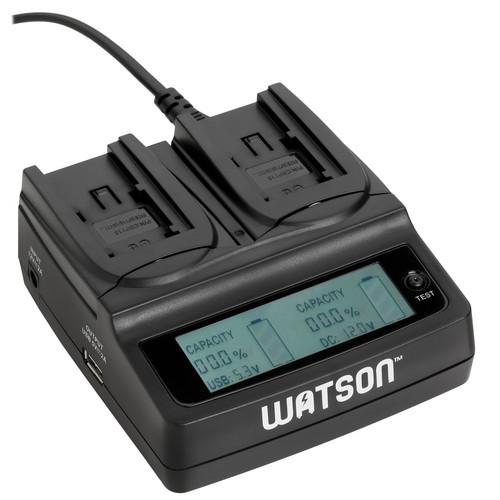 Watson Duo LCD Charger for BP-700 Series Batteries