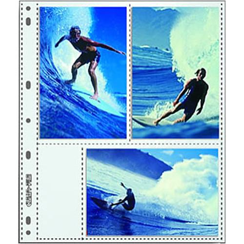 ClearFile Archival-Plus Print Page, Holds Six 4 x 6" Prints