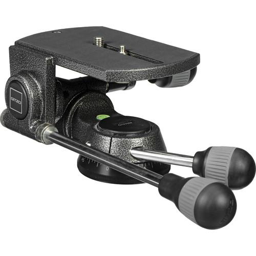 Gitzo G-1570M Rationnelle Magnesium 3-Way Pan Tilt Head - Supports 22.00 lb