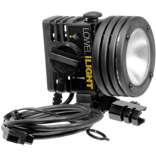 Lowel I-Light 100 Watt Focusing Flood Light with Anton Bauer Tap, Bulbs, Mounts