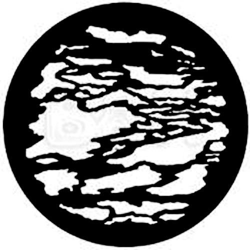 Rosco Standard Steel Gobo #7169 - Cloud 11 - Size A 100mm