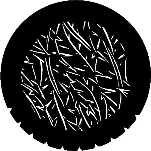 Rosco Standard Steel Gobo #7211 - Abstract Blades - Size E 37.5mm