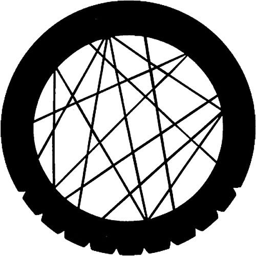 Rosco Standard Steel Gobo #7216 - Pick Up Sticks - Size M 66mm