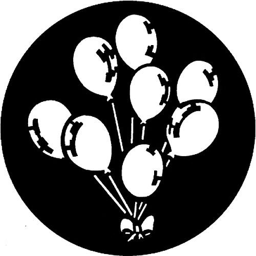Rosco Standard Steel Gobo #7303 - Balloons - Size B 86mm