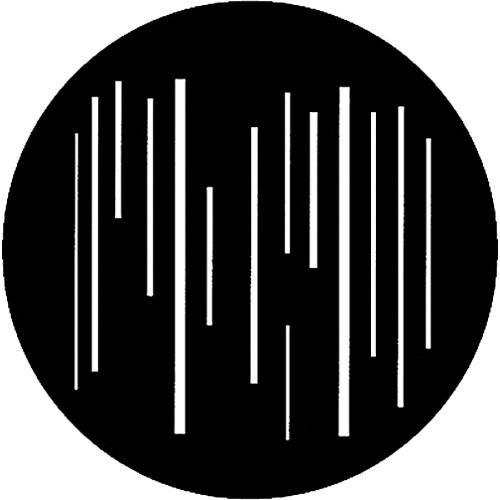 Rosco Standard Steel Gobo #7502 - Linear 4 - Size E 37.5mm