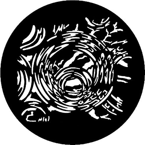 Rosco Standard Steel Gobo #7575 - Reflective Bubbles - Size B 86mm