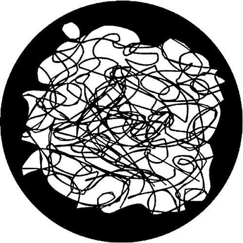 Rosco Standard Steel Gobo #7591 - Scribble - Size A 100mm