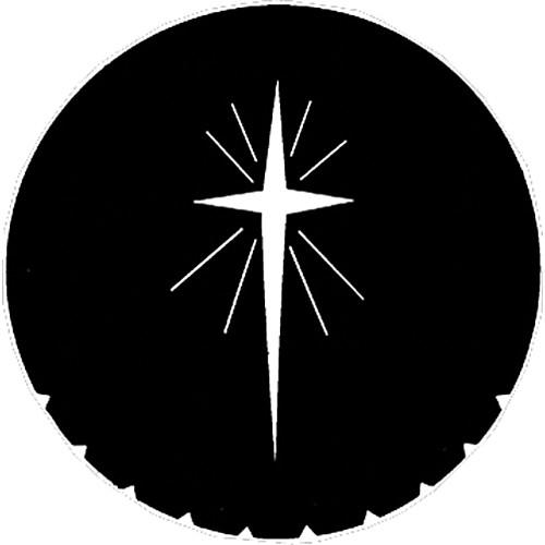 Rosco Standard Steel Gobo #7707 - Star of Bethlehem - Size B 86mm