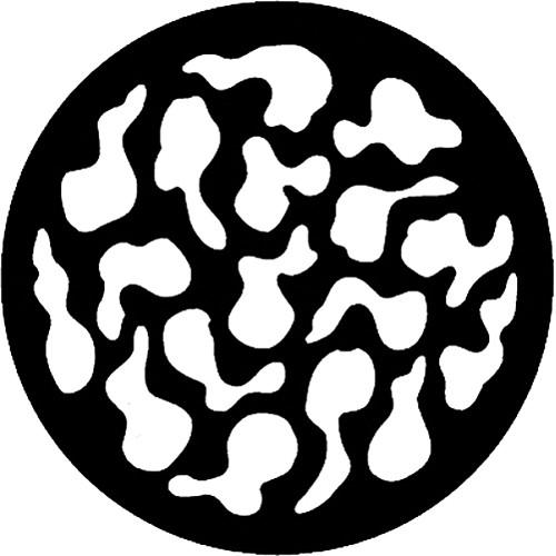 Rosco Standard Steel Gobo #7721 - Breakup - Size B 86mm