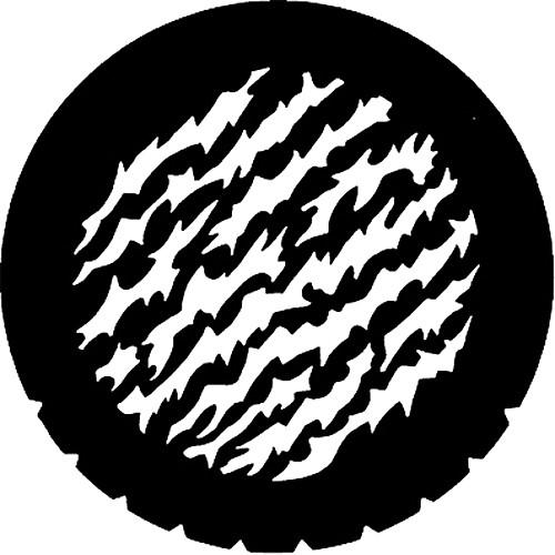 Rosco Standard Steel Gobo #7745 - Munn Slash - Size B 86mm