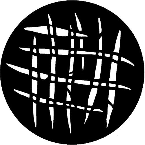 Rosco Standard Steel Gobo #7753 - Lashes - Size A 100mm