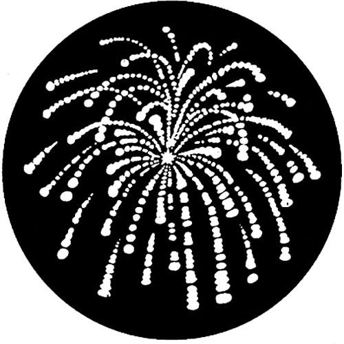 Rosco Standard Steel Gobo #7766 - Fireworks 1 - Size B 86mm