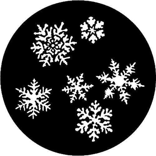 Rosco Standard Steel Gobo #7772 - Snowflakes - Size E 37.5mm